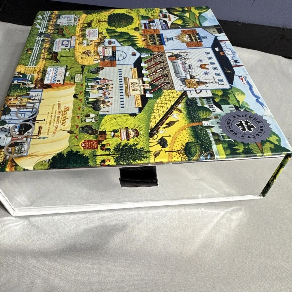 Buffalo Games Silver Select Charles Wysocki Farm 1000-Piece Jigsaw Puzzle